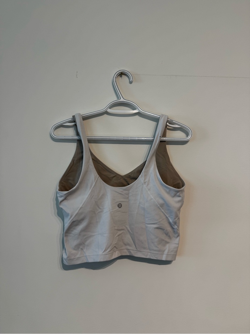 lululemon athletica Light Gray Sports Bra Tank - Women